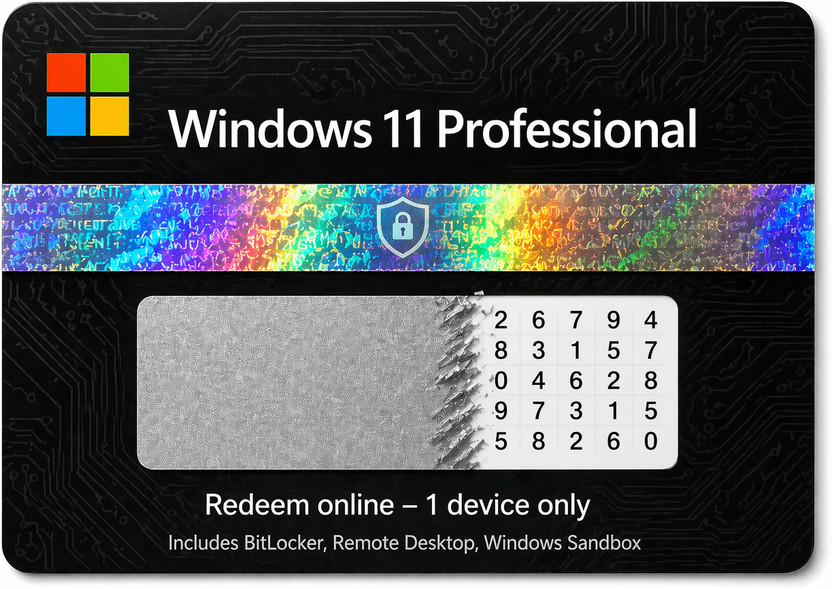 Gamework Windows 11 Professional Key - Windows 11 Pro License Premium Windows 11 Professional Operating System x32 x64