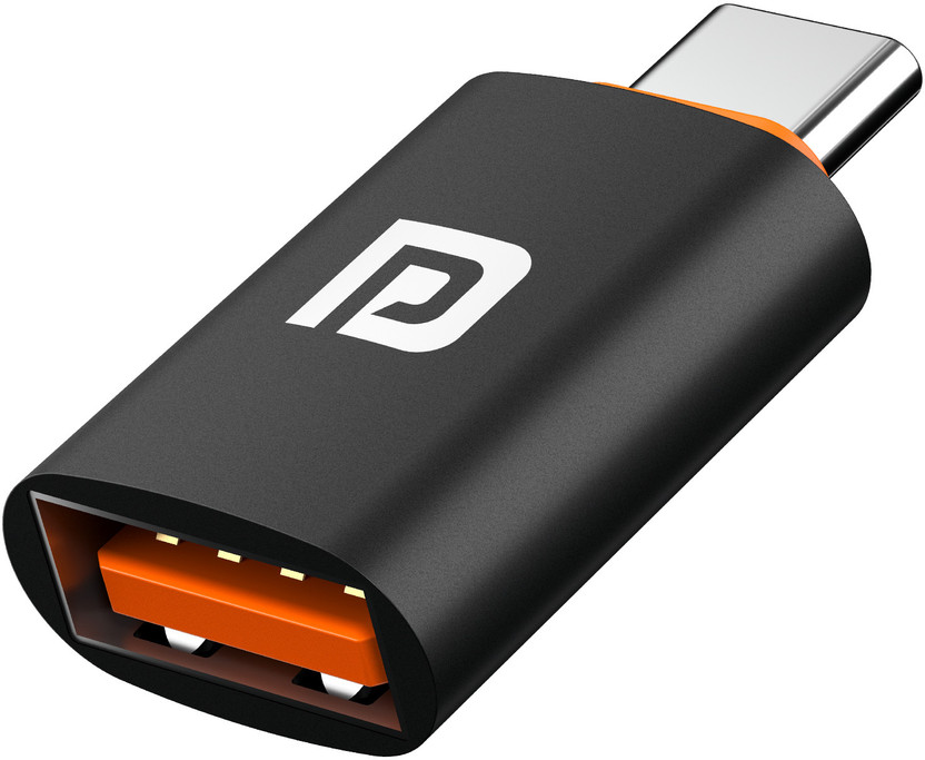 Portronics USB Type C OTG Adapter(Pack of 1)