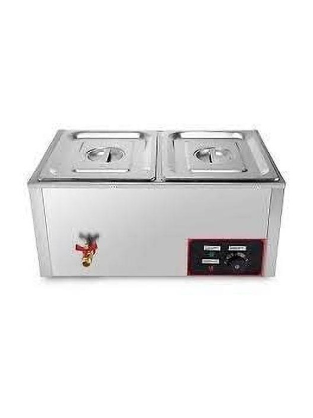 KHUSHI KHUSHI UDYOG 35-Litre Oven Toaster Grill OTG Commercial SS Bain Marie Food Warmer 2 Container Electric Hot Pot with Lids, Blue - Flipkart Deal