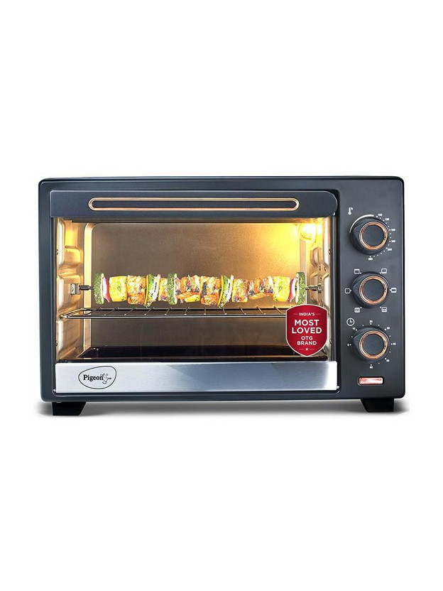 Pigeon 20-Litre Oven Toaster Grill OTG 16321/16132/19004057., Black