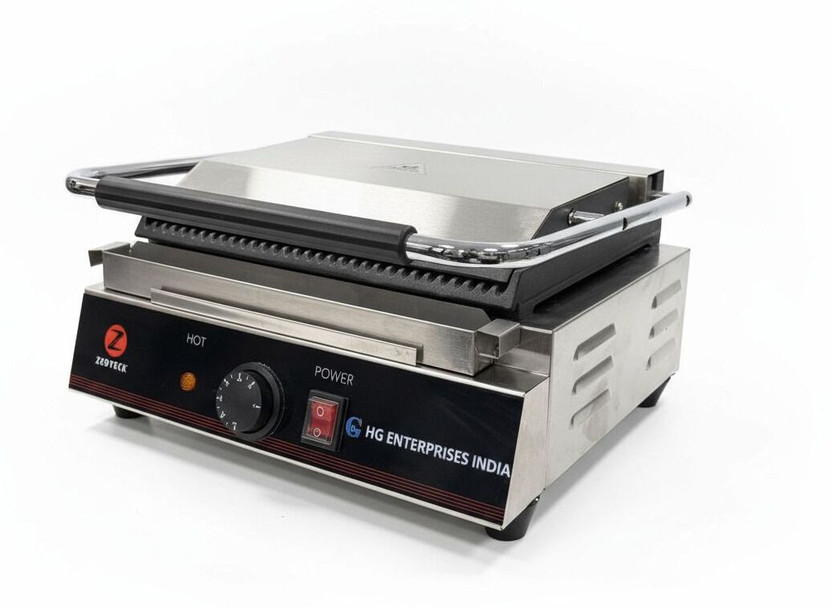 HGEI 10-Litre(Jumbo Sandwich griller for cafes and restaurants, SILVER)