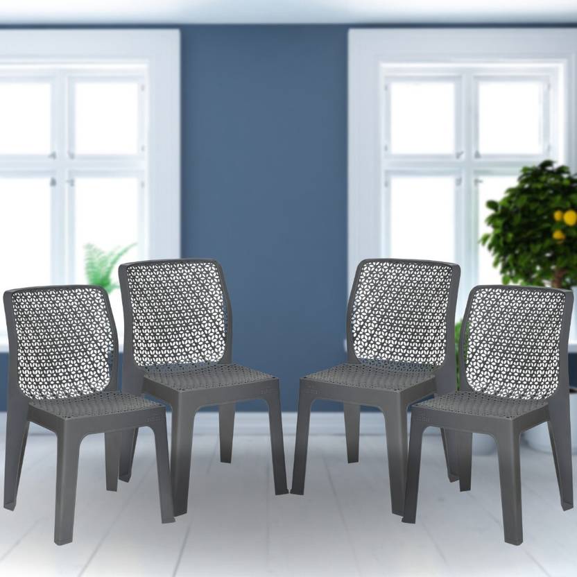 ITALICA Oxy Stackable Plastic Chair/Plastic Chair/Perfect For Home