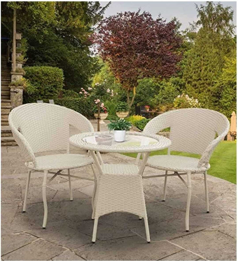 ERGOCRAFT Metal Outdoor Chair(CREAM, DIY(Do-It-Yourself))