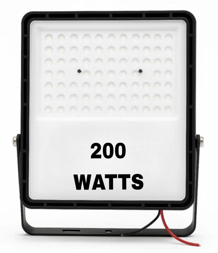 MG GOLD 200W LED Flood Light | Outdoor Waterproof Security Light | High Brightness LED Light for Home, Garden & Parking Flood Light Outdoor Lamp(White)