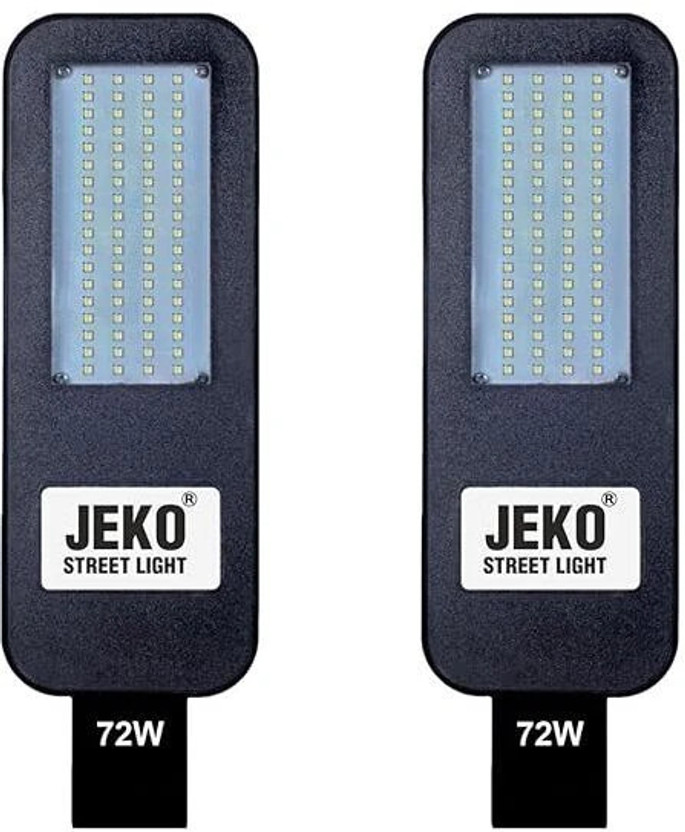 Jeko Jeko jk_Level Up Your Outdoors - 72W Waterproof LED Street Light – BIS Certified Street Light Outdoor Lamp(Black) - Flipkart Deal