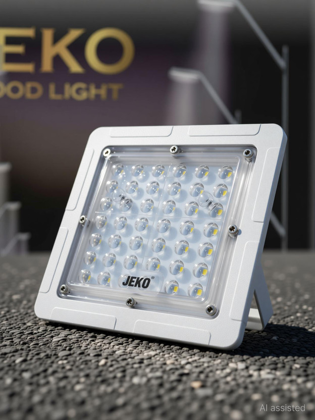 Jeko jk_25W Led Street Light-Flood Light-Water Led Light Flood Light Outdoor Lamp(White)