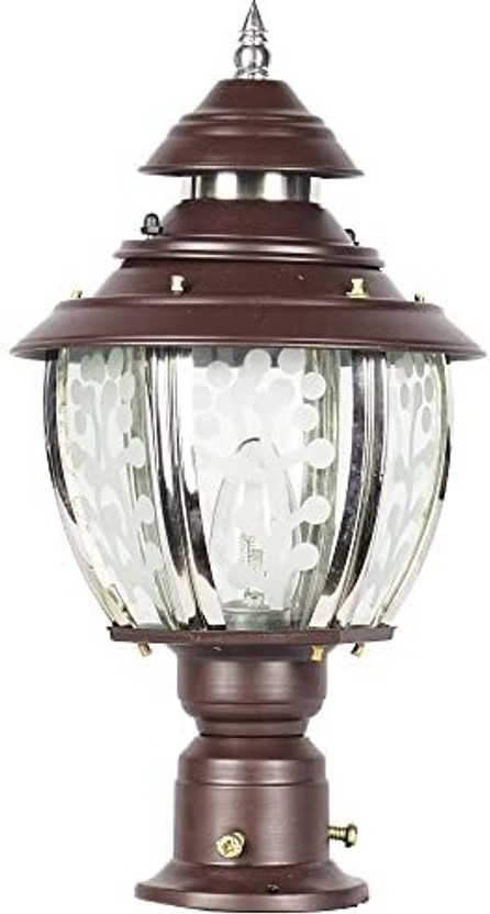 auet i 20 gate light Gate Light Outdoor Lamp(Brown)