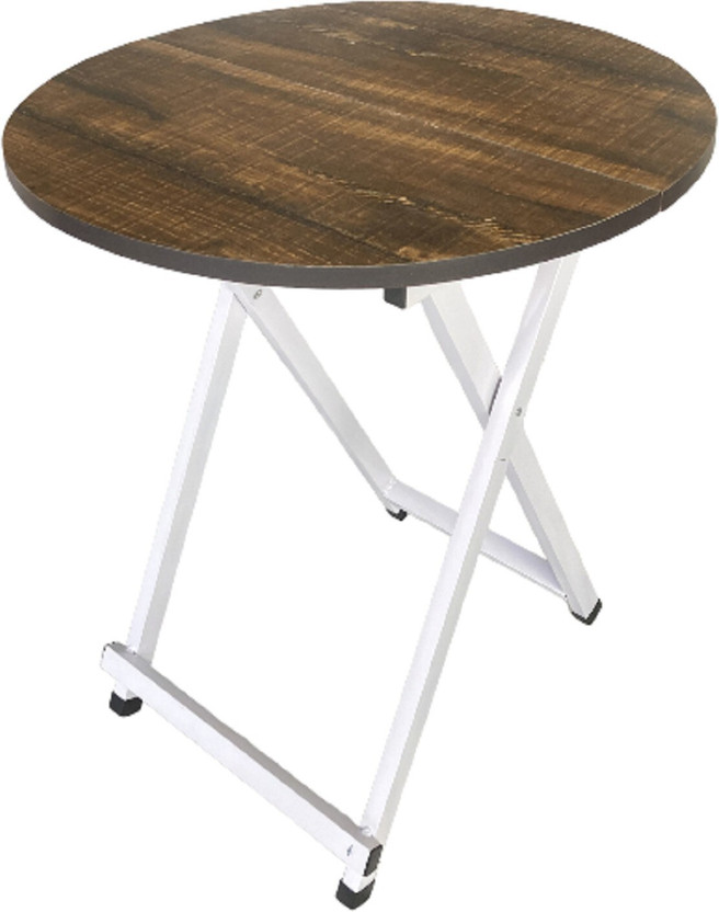 TOBY Toby wooden unique Folding Table 2X2 (fit) Engineered Wood Outdoor Table(Finish Color - wooden, Pre-assembled)
