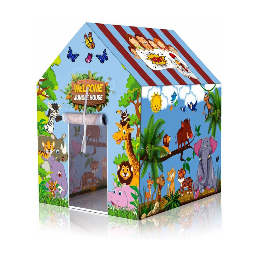 TOOBIL JUNGLE THEME PLAY TENT HOUSE(Green)