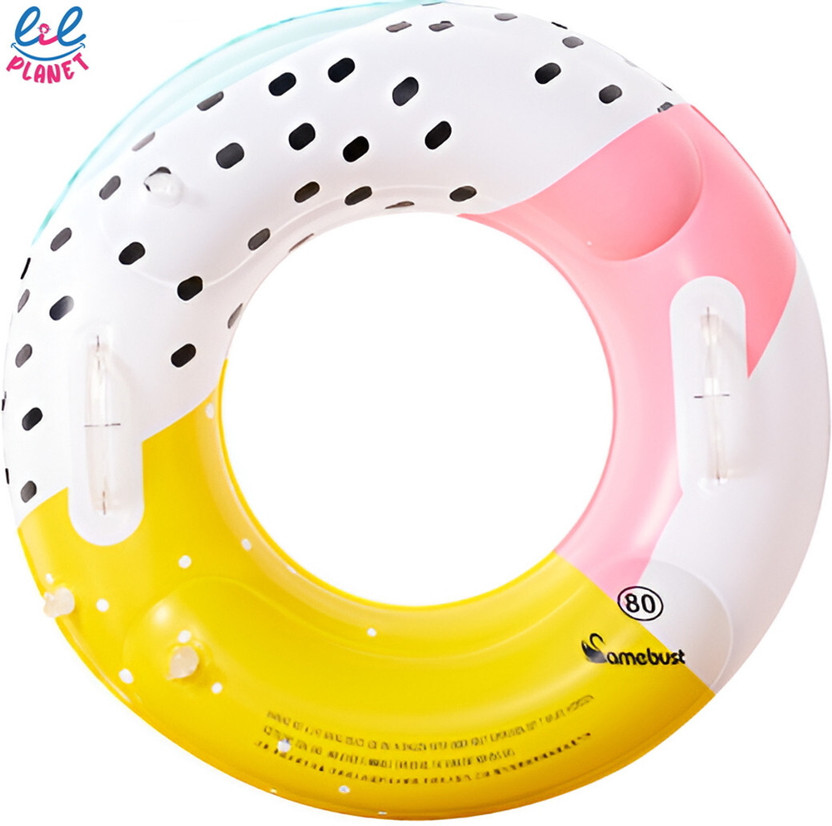 LILPLANET Swimming Ring Pool Swim Tube for Kids Leering for Girls and Boys(Multicolor)