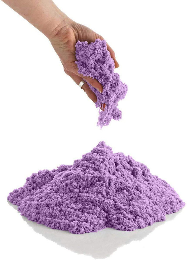 FunBlast FunBlast Creative Sand for Kids – Natural Kinetic Sand - 500 GM - Purple Color Sand(Purple) - Flipkart Deal
