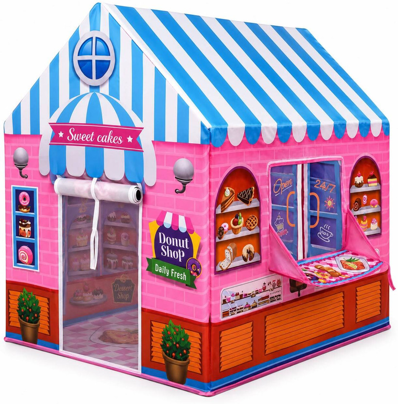 cantus Kids Play Tent House for Girls & Boys Age 3-10 Years Birthday Gift Kids Toys(Multicolor)