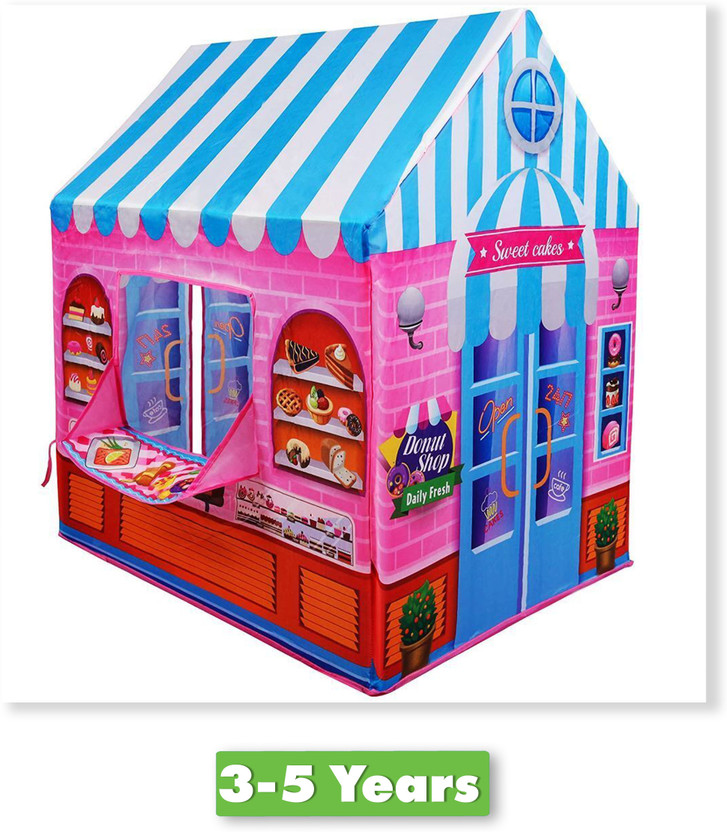 nirmit Indoor and Outdoor Kids Play Tent House for 10 Year Old Girls and Boys Childrens(Multicolor)