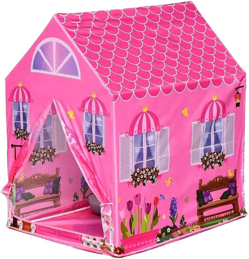 cantus Tent House for Kids doll house Tent House for 10 year boys and girls(Big Size)(Pink)