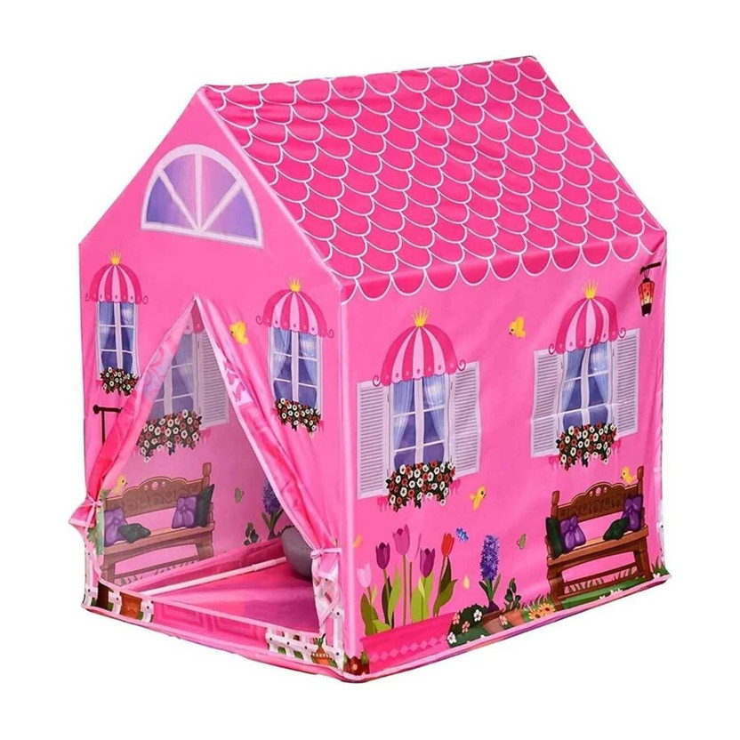 cantus Tent House for Kids doll house Tent House for 10 year boys and girls(Big Size)(Pink)
