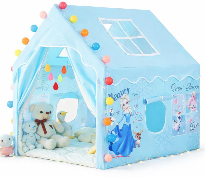 Eligent Enterprise Tent House for Kids Snow Queen Play Tent House toys for boys and girls(Big)(Multicolor)