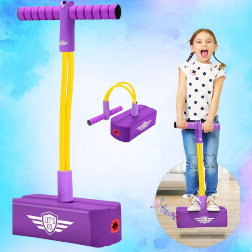 KRIDSLOM Kids Foam Jump Stick Balance Skill Toy(Multicolor)