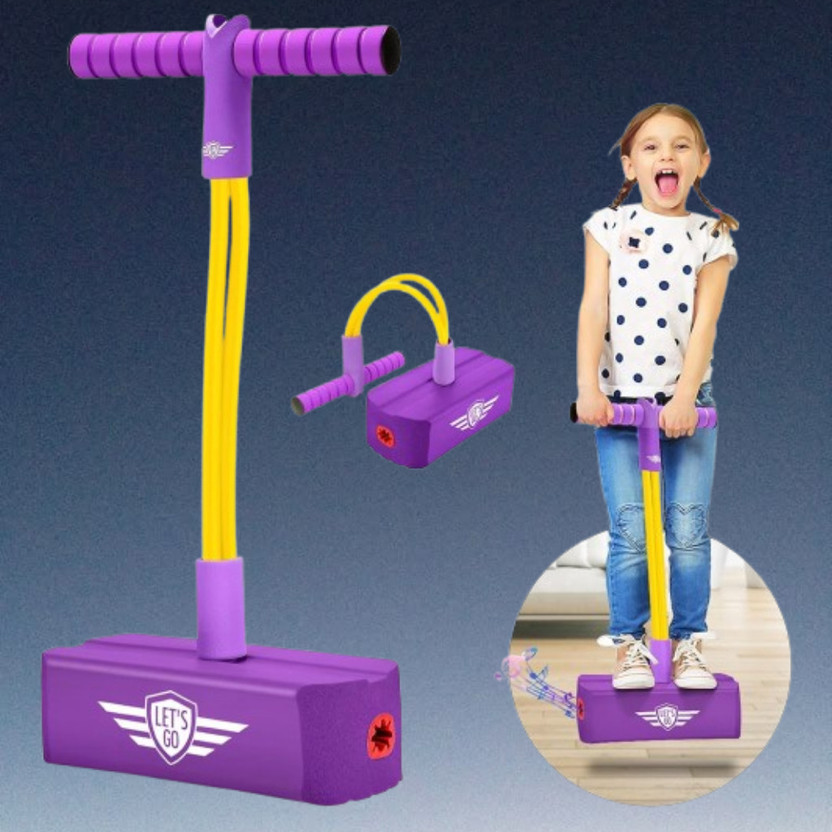 KRIDSLOM Balance Training Jump Stick for Kids Fun Toy(Multicolor)