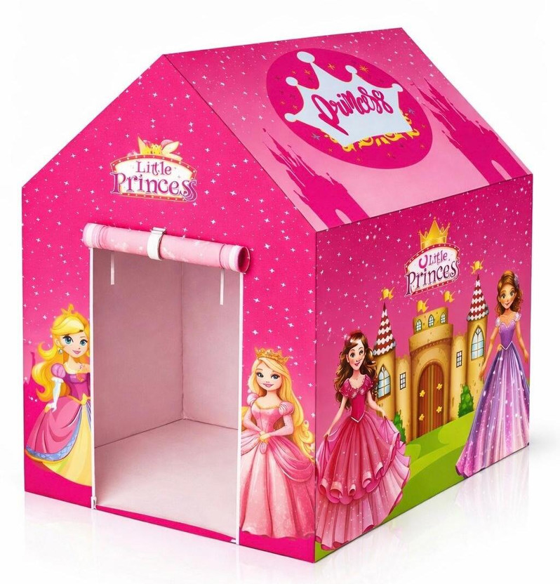 cantus Tent House for 10 Years Kids Toys Princess Theme(Big Size)(Pink)
