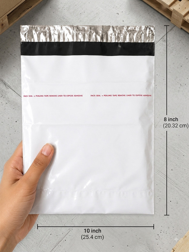UPWEE packaging plain packaging pouch material pp bag with pod size 8*10inch 25 pouch Security Bag(8 x 10 Pack of 1)