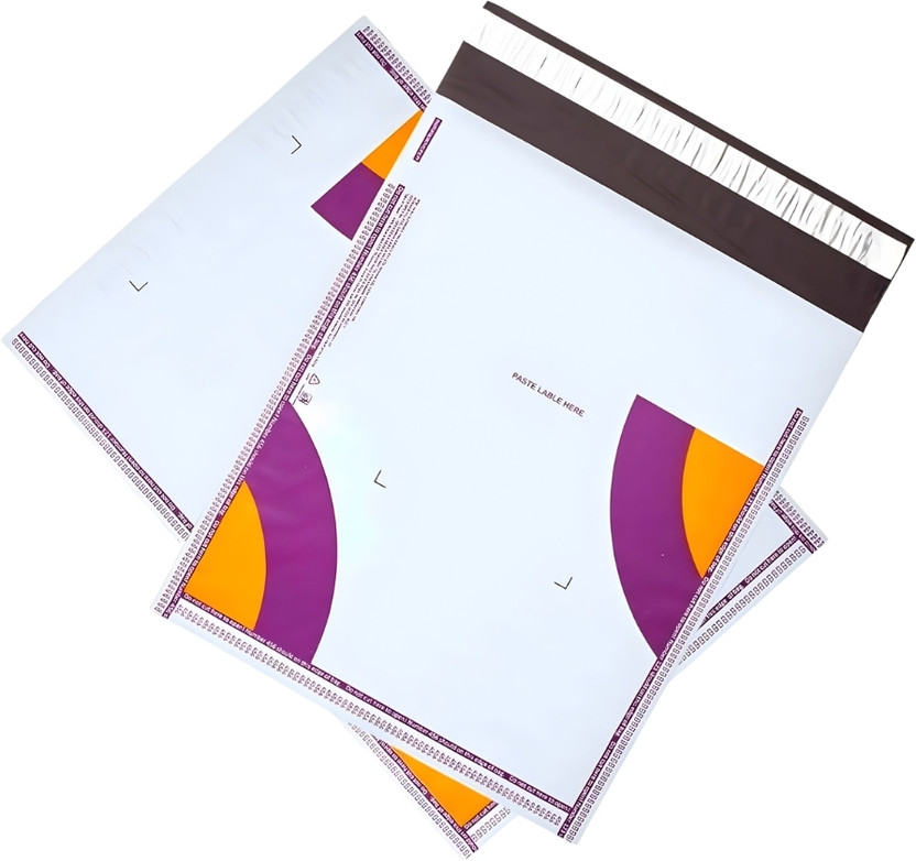 JeemDaal Meesho Non-Transparent Security Bag | Seal Packaging Pouch Security Bag(6 x 8 Pack of 25)