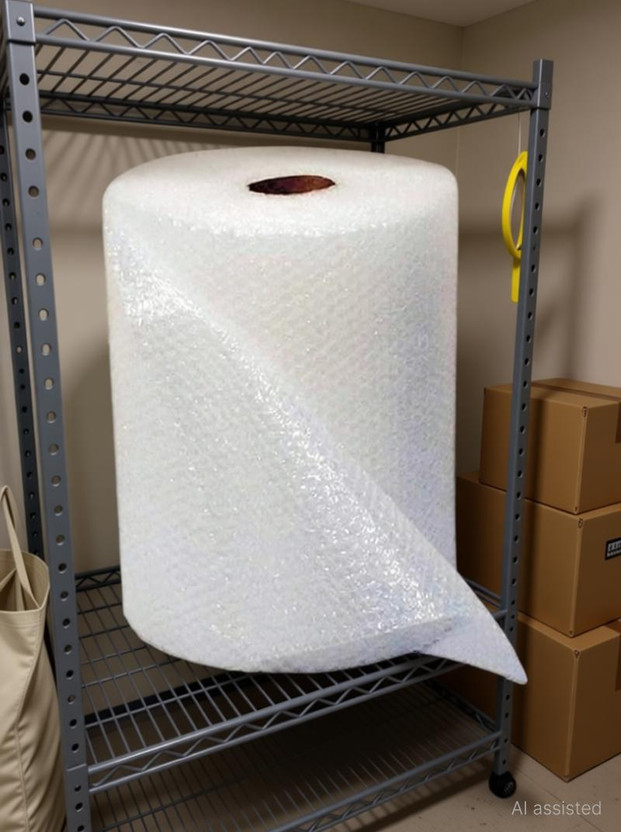 SRI SRI VARI Air Bubble Wrap Packing Roll Heavy 40 GSM (1 Meters Wide X 10 Meters Length) Security Bag(12 x 14 Pack of 1) - Flipkart Deal