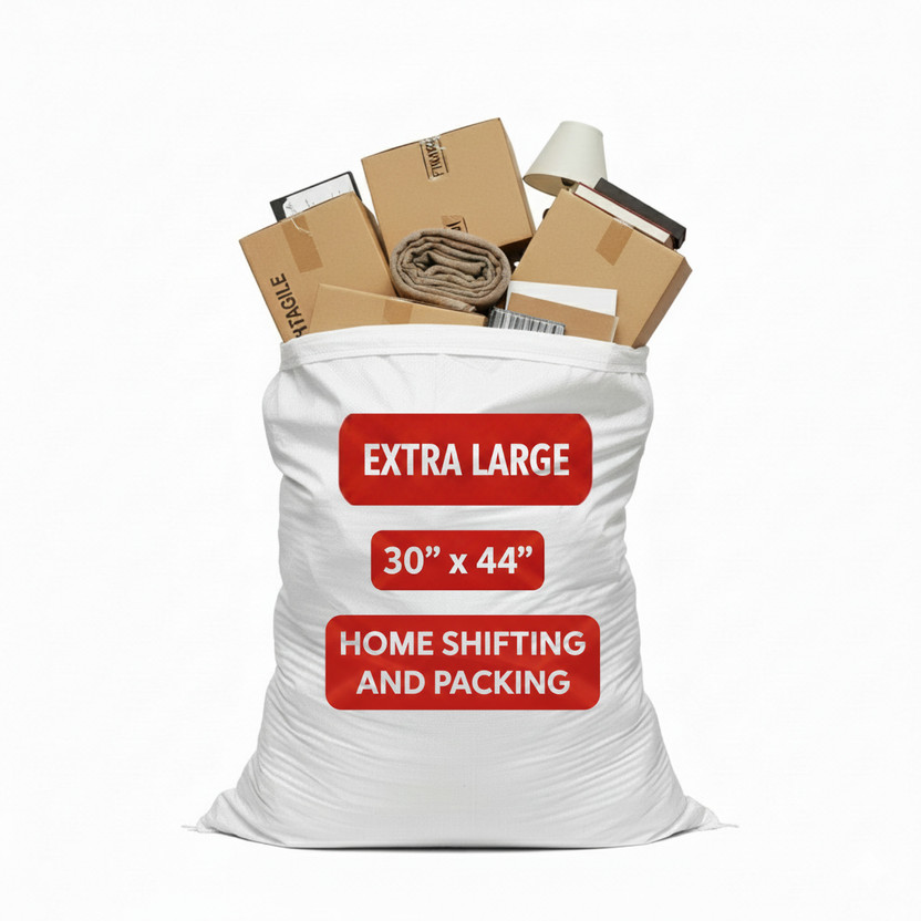 billa Big Gunny Bags for Packing & Home Shifting | house Shifting Storage Materials Security Bag(30.48 x 40.64 Pack of 4)