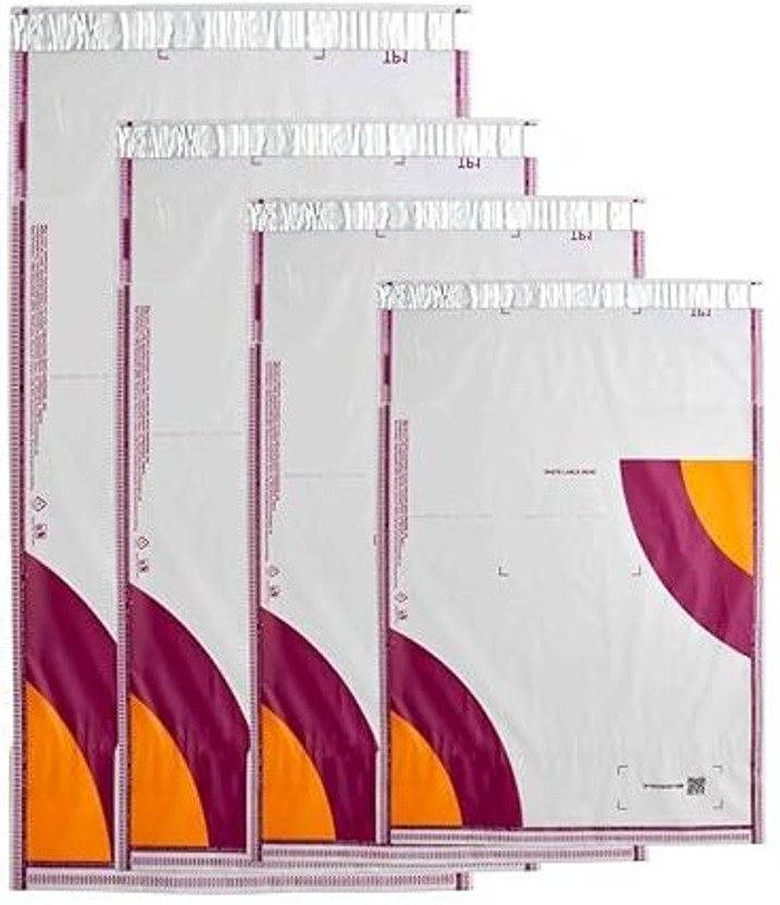 HOTCOOL security branded courier packaging material without pod high quality Security Bag(8 x 10 Pack of 1)