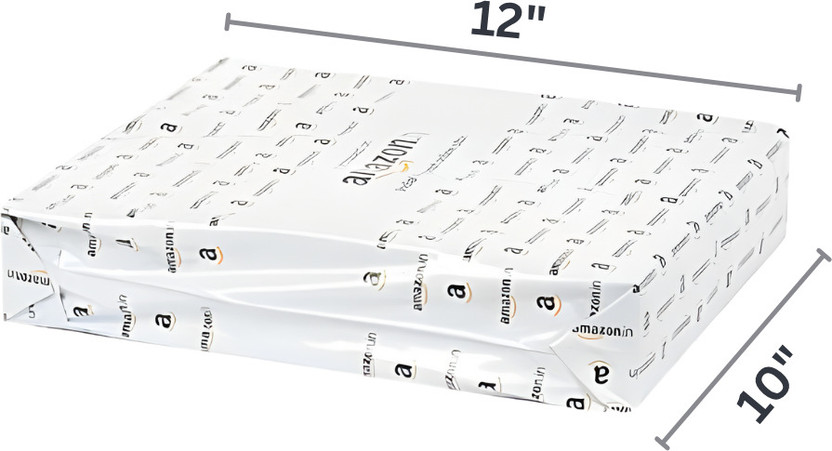 ANK E-Commerce Amazon Printed Courier Security Bag(10 x 12 Pack of 50)