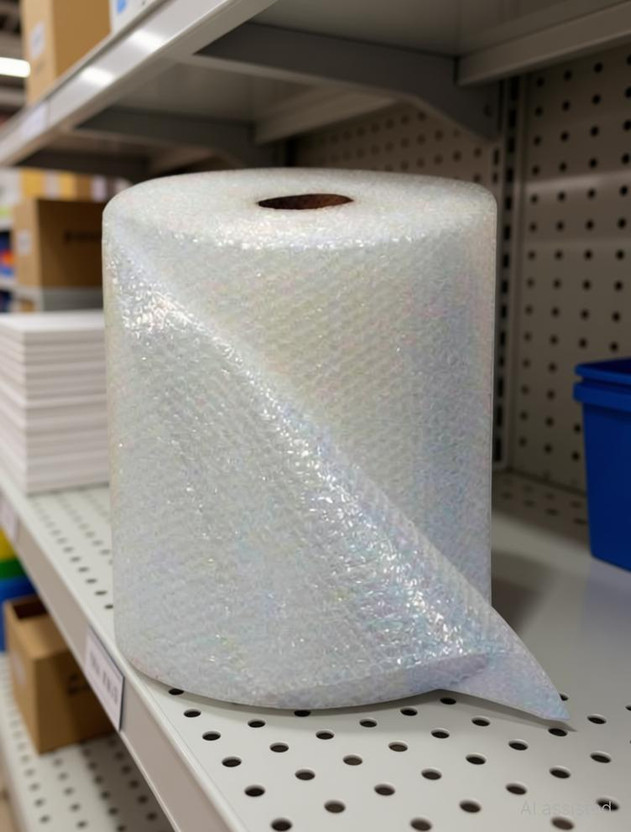 SHRINATH 60 GSM High Quality Bubble Wrap Roll for Packing 60 Ff L × 2 Ft W Security Bag(14 x 18 Pack of 1)