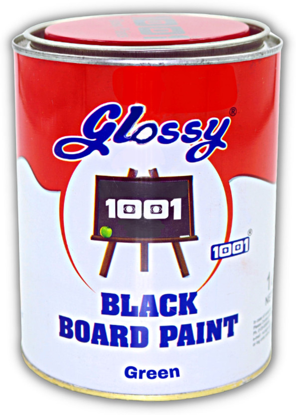 Glossy Chalk Board/Green Board Paint|Matt Finish|For School-Collage ClassRoom,Kids Room(Set of 1, Green)