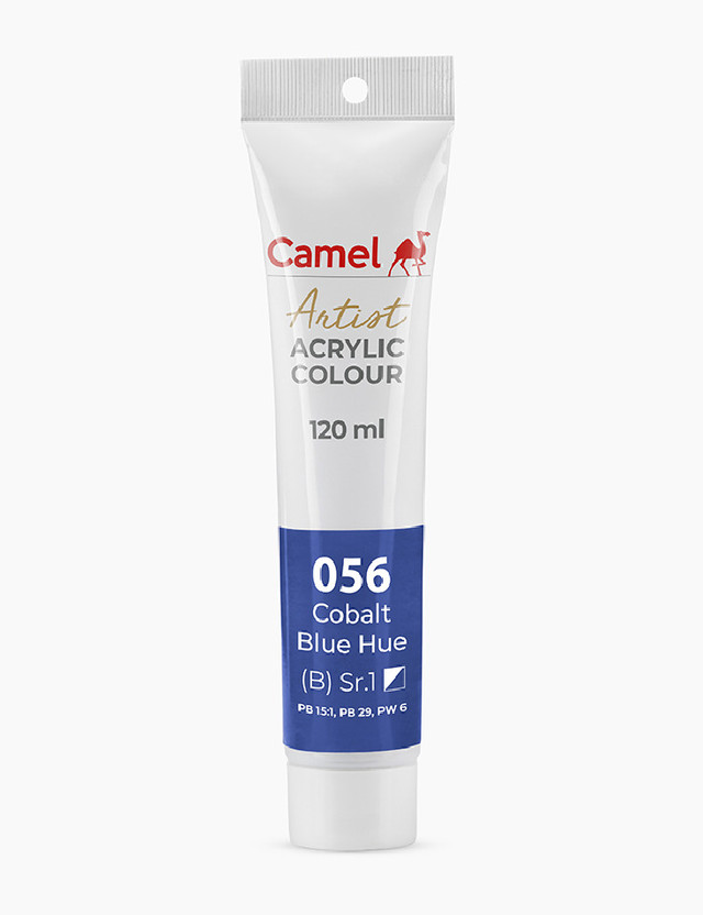 Kokuyo Camlin Artist Acrylic Colours Individual tube of Cobalt Blue Hue 056-120 ml(Set of 1, Cobalt Blue Hue)