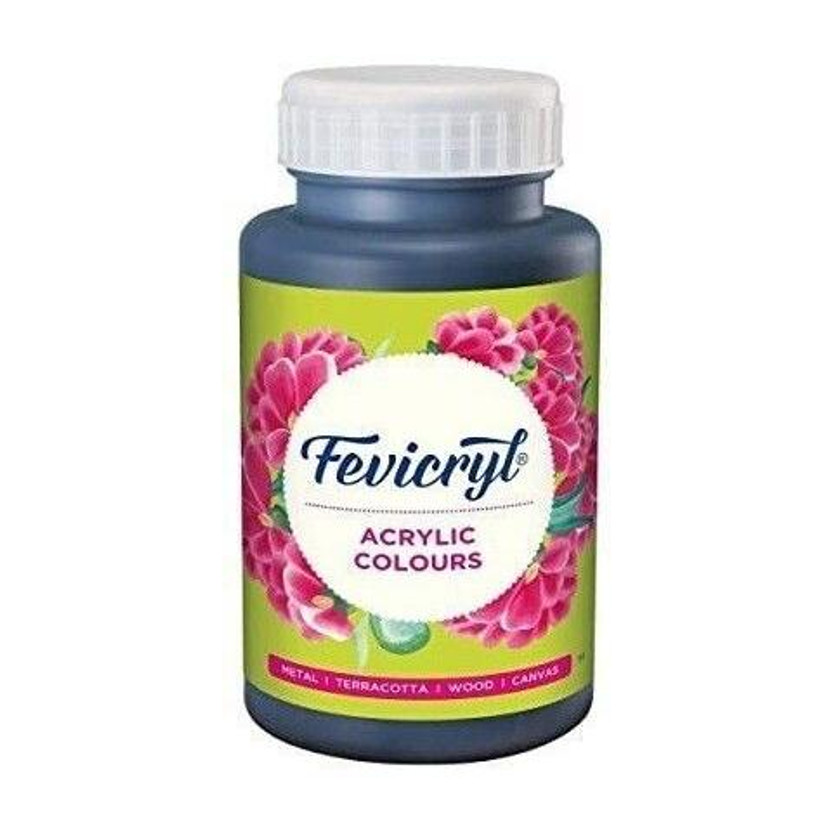 Fevicryl Black 500ml(Set of 1, Black)