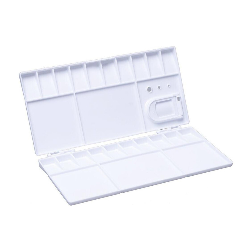 Futurekart Futurekart Plastic 12 Paint Wells Palettes  with Lid(Set of 12, White) - Flipkart Deal