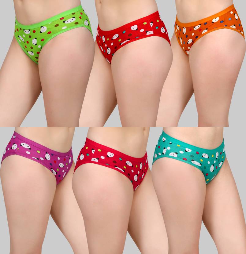 Yana Women Bikini Multicolor Panty Buy Yana Women Bikini Multicolor