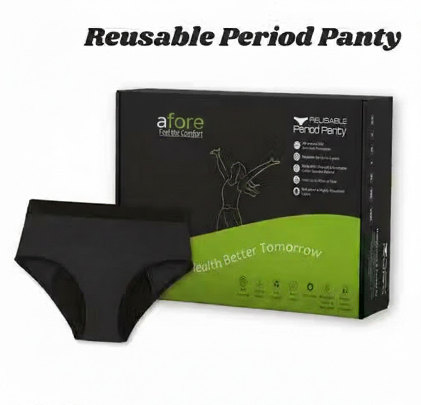 AFORE Women Periods Black Panty