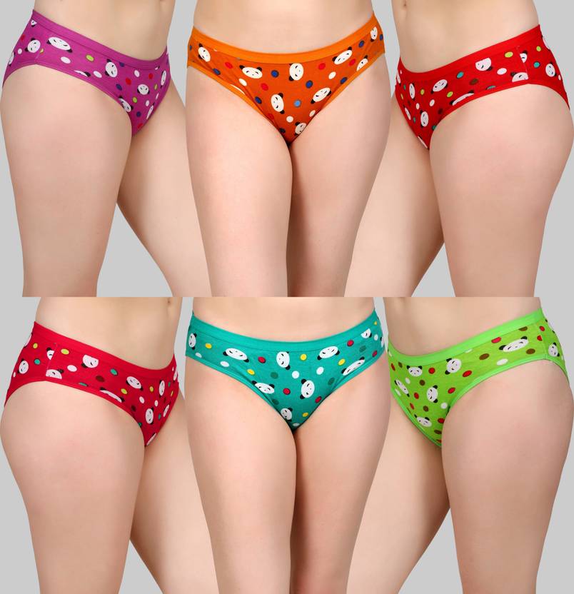 Yana Women Bikini Multicolor Panty Buy Yana Women Bikini Multicolor