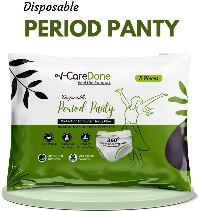 CareDone Women Disposable White Panty