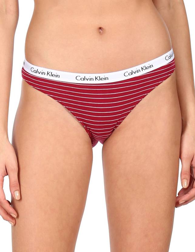 Calvin Klein Underwear Women Bikini Maroon Panty - Buy Calvin Klein  Underwear Women Bikini Maroon Panty Online at Best Prices in India |  