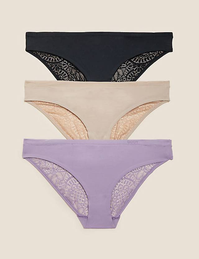 MARKS & SPENCER Women Bikini Purple Panty Buy MARKS & SPENCER Women