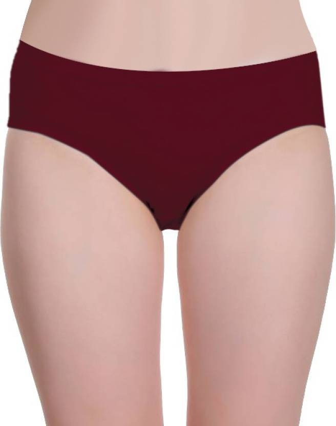 FiveFlag Women Hipster Maroon Panty