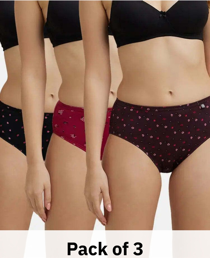 JOCKEY 1406 High Coverage Super Combed Cotton Women Hipster Multicolor Panty