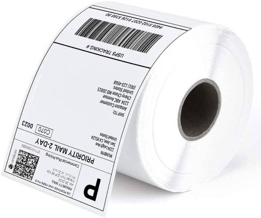 Jjnithyastores Jjnithyastores JJ Self-adhesive Paper Label(White) - Flipkart Deal