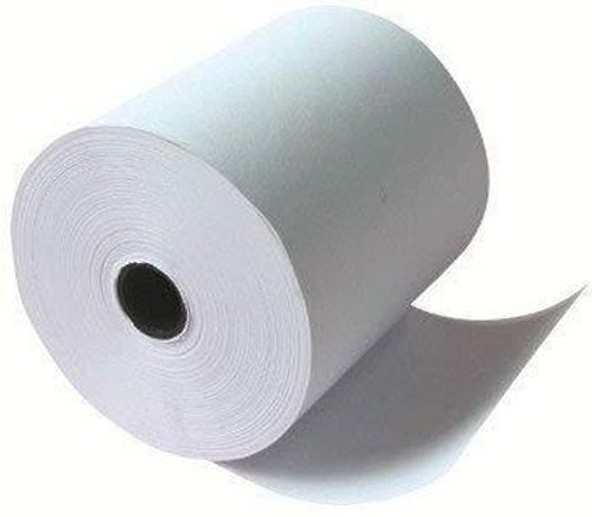 SOM ENTERPRISES 57mm x 15m Thermal Paper Roll | POS & Billing Machine Receipt Roll (5 Roll) High-Quality Thermal Printing Paper Self-Adhesive Paper Roll | Ideal for Courier Paper Label(White)