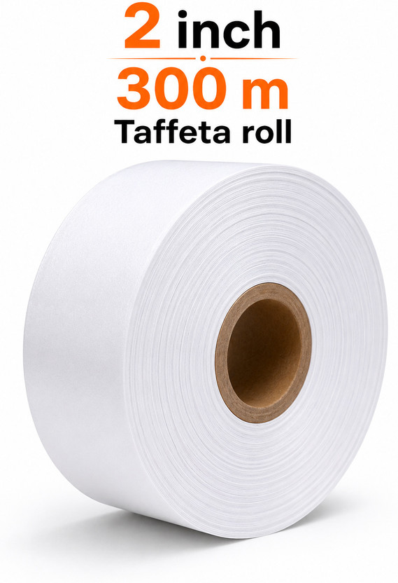 mastBus mastBus Wash Care Taffeta Roll 2 Inch 300 Meter for Garment Labels, Laundry Tagging etc. Non-Adhesive Paper Label(White) - Flipkart Deal