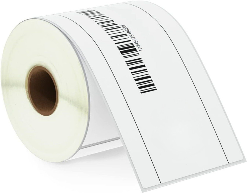 True-Ally 5 x 3 inch Direct Thermal (DT) shipping Label Sticker - 400 Labels Per Roll Flipkart new standard shipping labels Paper Label(White)