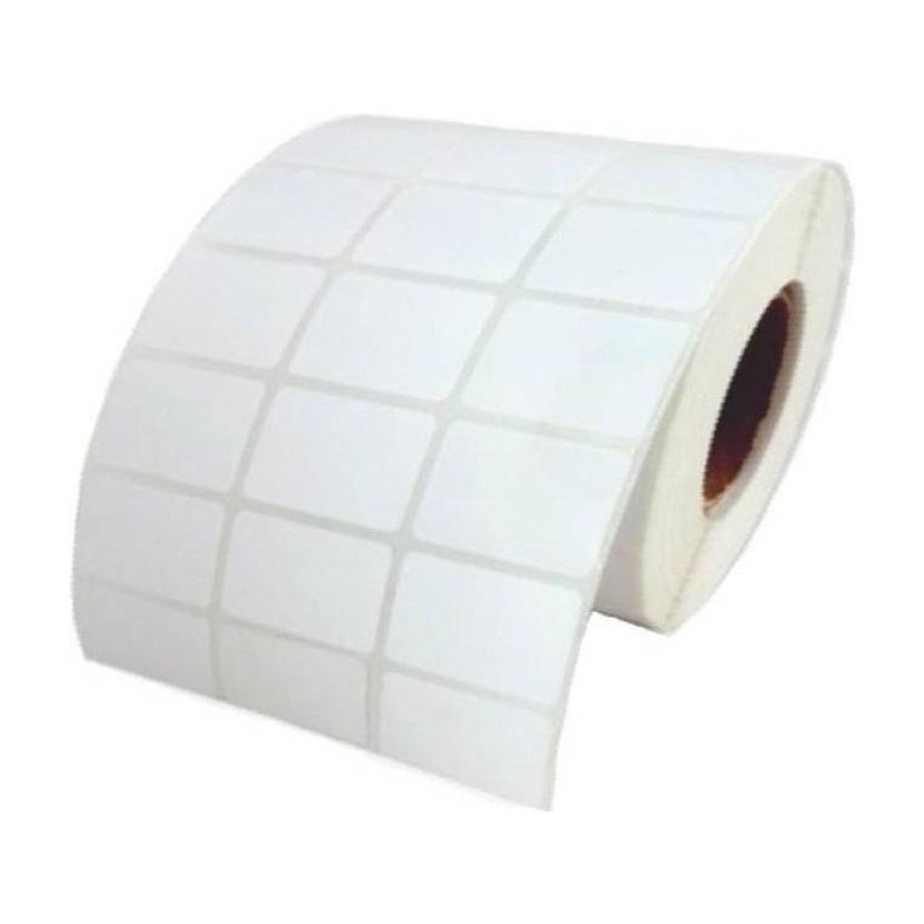 youtech 34MMX22MM (1.34inchX0.87inch) Barcode Label 3''up Self-adhesive Paper Label (White) 1ROLL 5000 LABELS set of 1 Roll Self Adhesive Paper Label(White)
