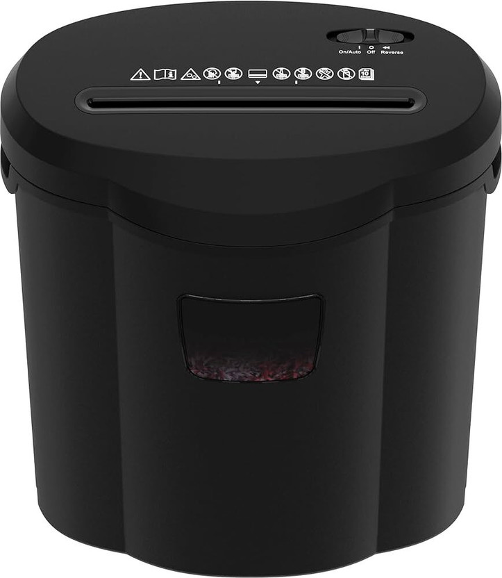 KORES Easy Cut 828 Cross Cut Paper Shredder for Office & Home Use, 10 Sheets, 19L Bin Paper Trimmer(10)