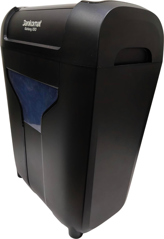 BANKOMAT BMGALAXY100 Heavy Duty Cross Cut Paper and Credit Card Shredder, 12 Sheet Paper Trimmer(12)