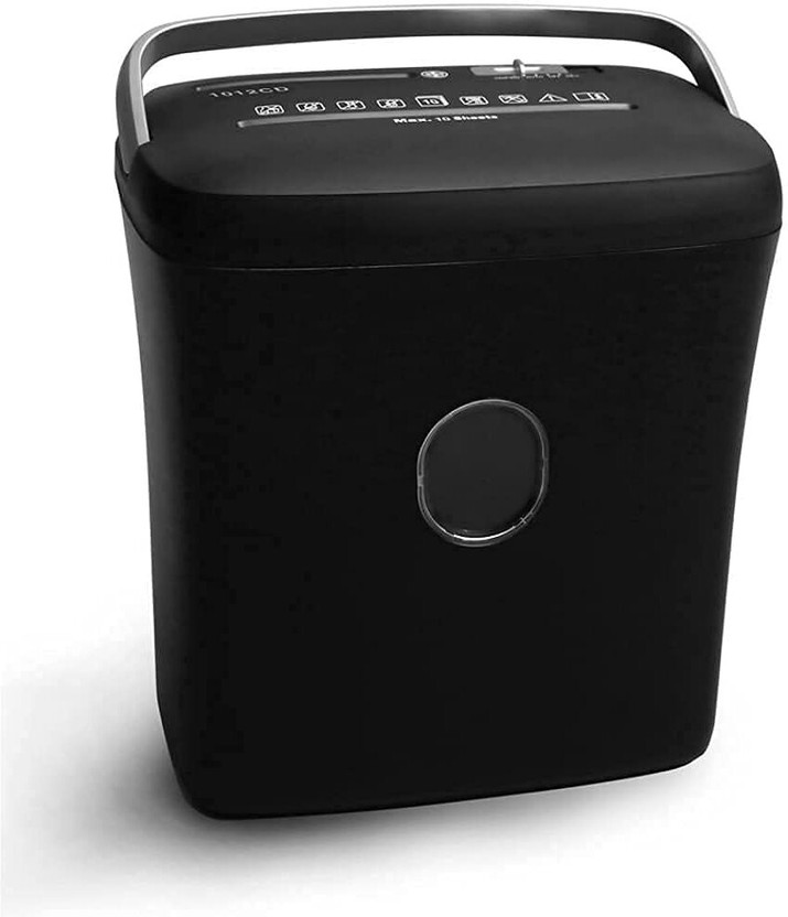 ELCONS PAPER SHREDDER (CD/DVD/Credit Card & I-Card Cross Cut Paper Shredder Automatic) Paper Trimmer(10)